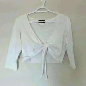 Made in Canada , Gitane Pret a porter, White, Bolero, size  Large